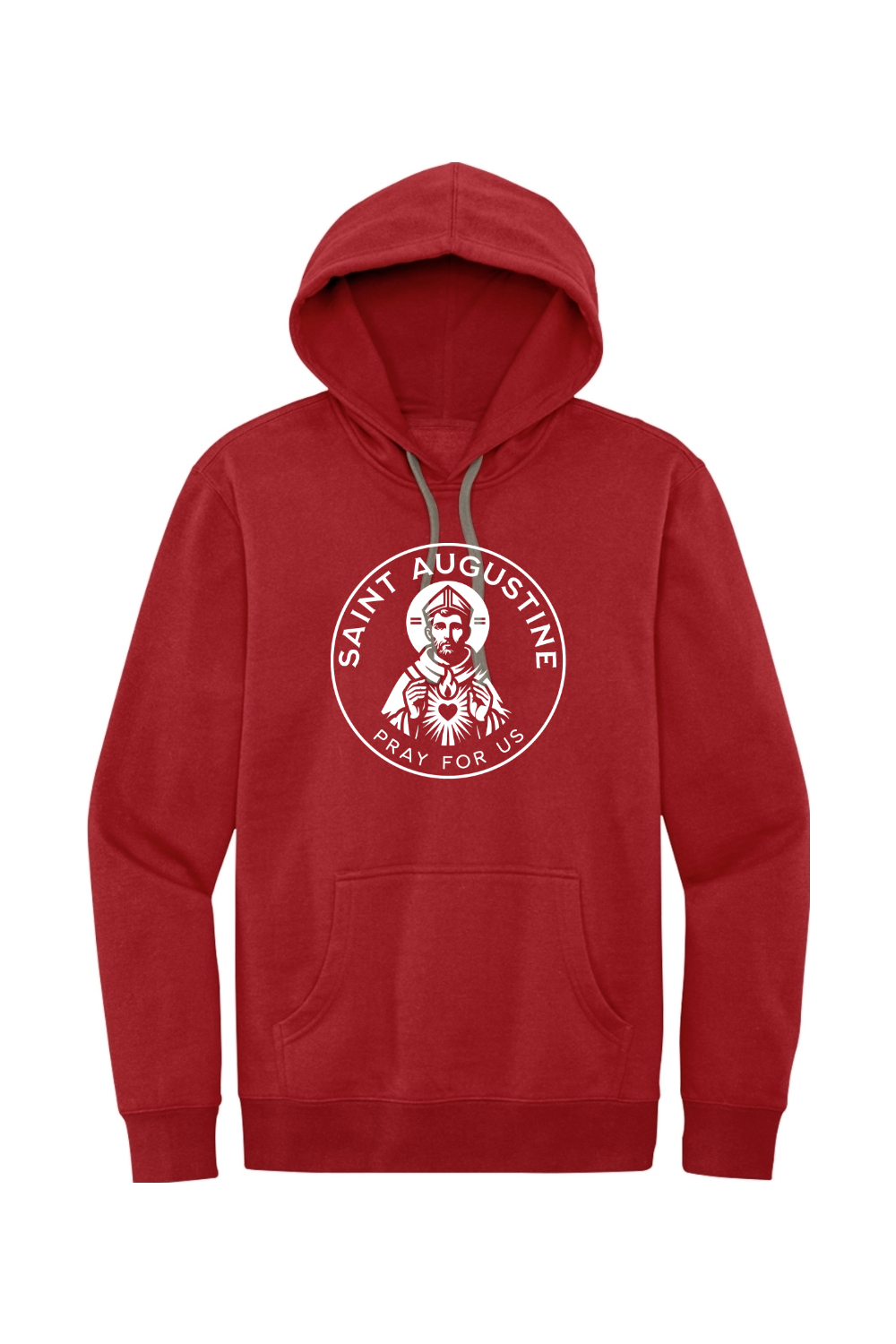 St. Augustine - Pray for Us - Fleece Hoodie