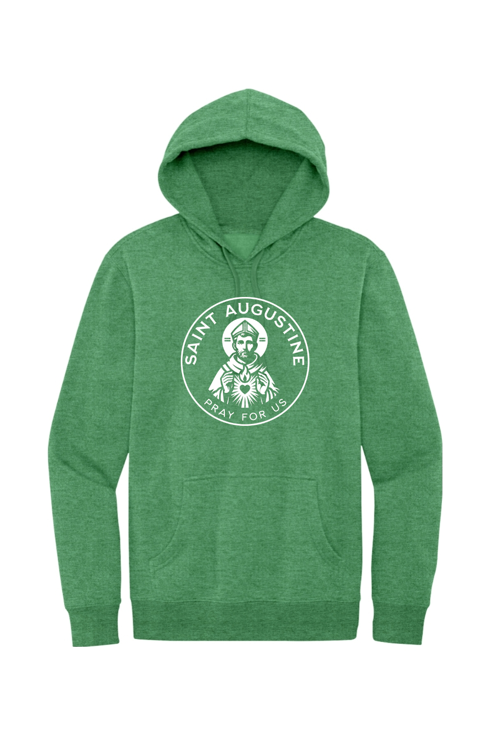 St. Augustine - Pray for Us - Fleece Hoodie