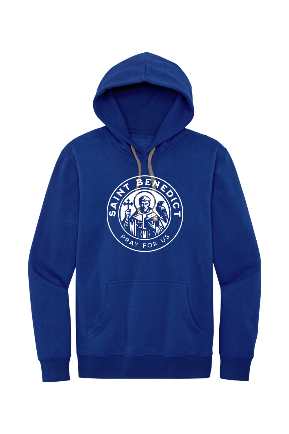 St. Benedict - Pray for Us - Fleece Hoodie