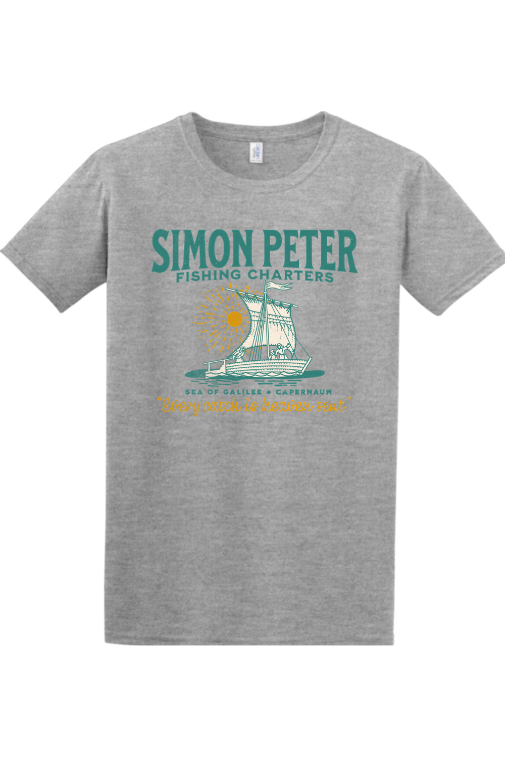 Simon Peter Fishing Charters - 4XL/5XL T-Shirt