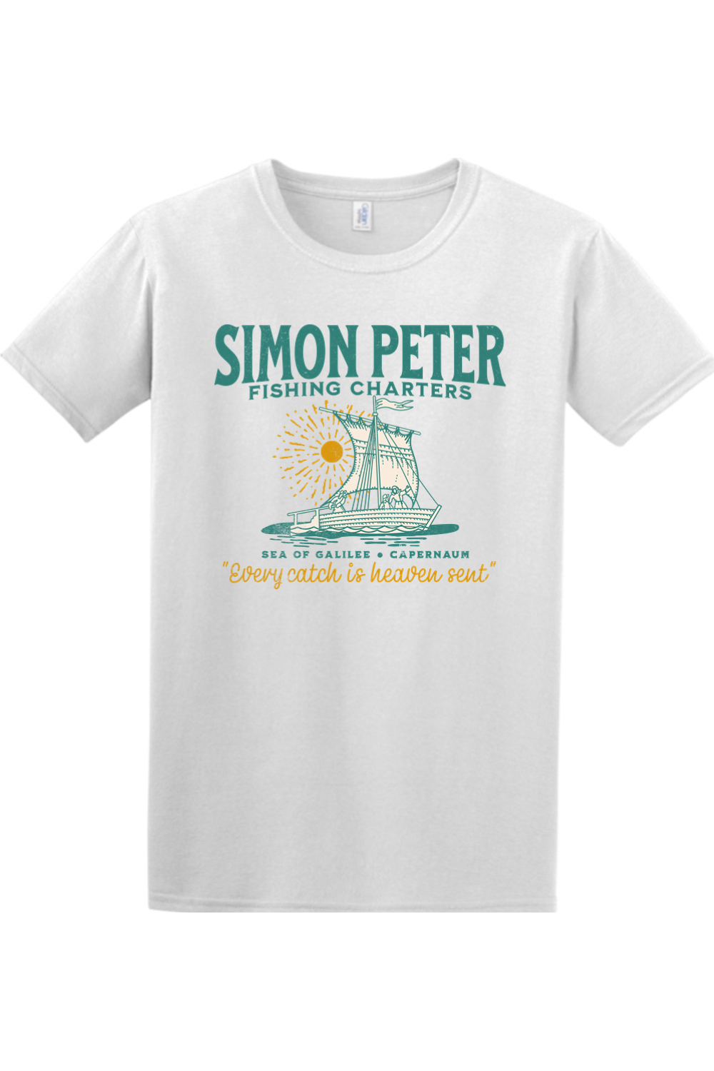 Simon Peter Fishing Charters - 4XL/5XL T-Shirt