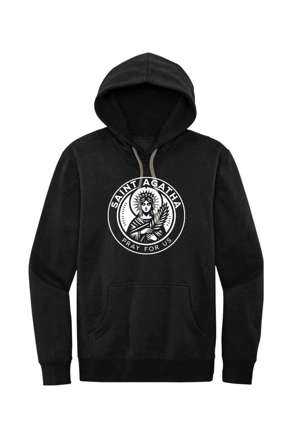 St. Agatha - Pray for Us - Fleece Hoodie