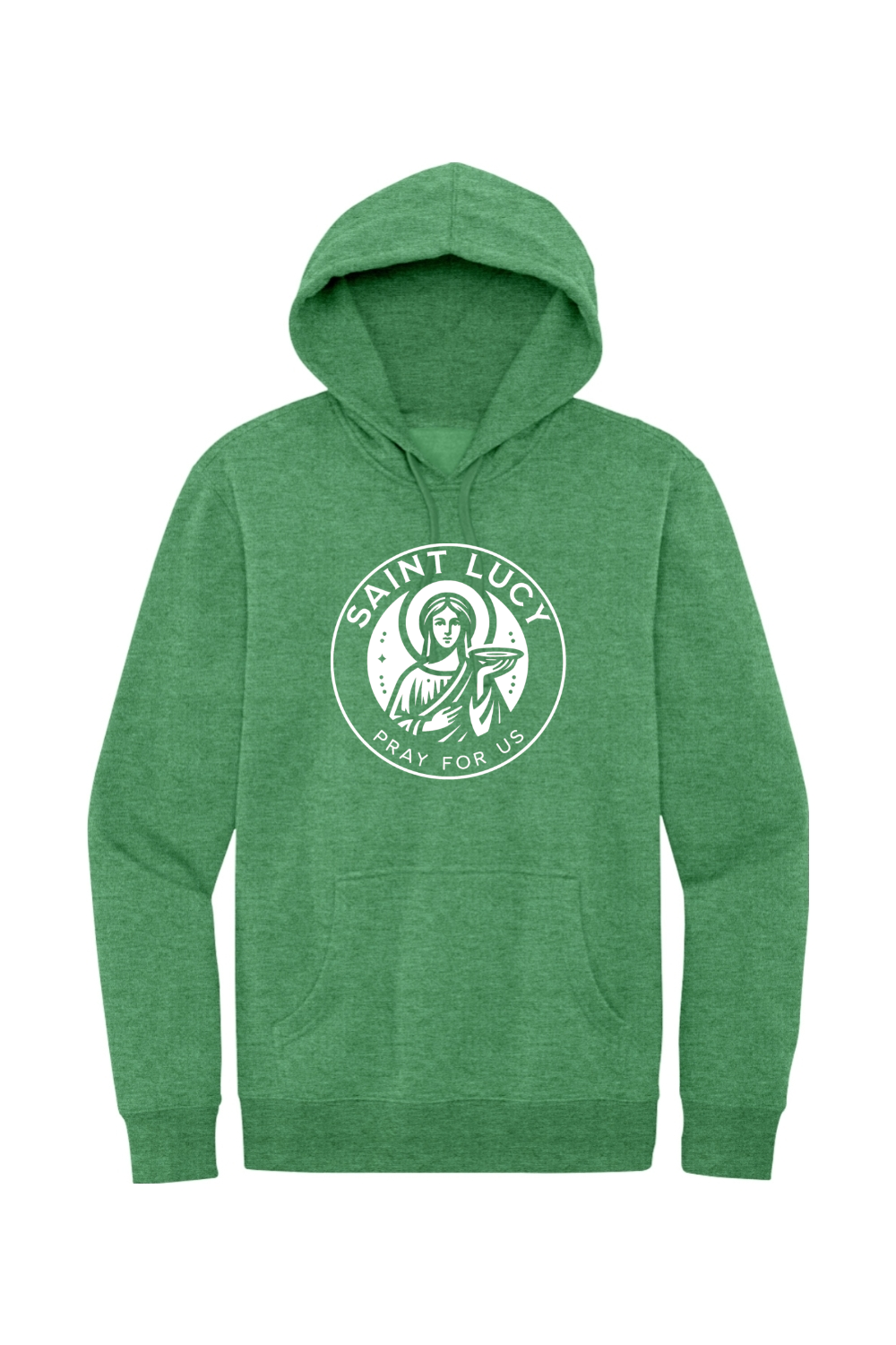St. Lucy - Pray for Us - Fleece Hoodie