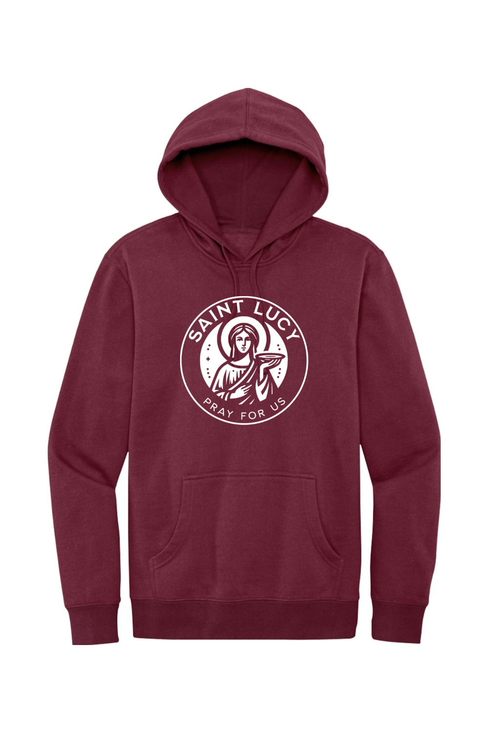 St. Lucy - Pray for Us - Fleece Hoodie