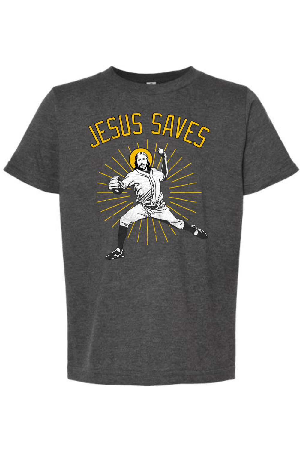 Jesus Saves (Baseball) - Kids T-Shirt