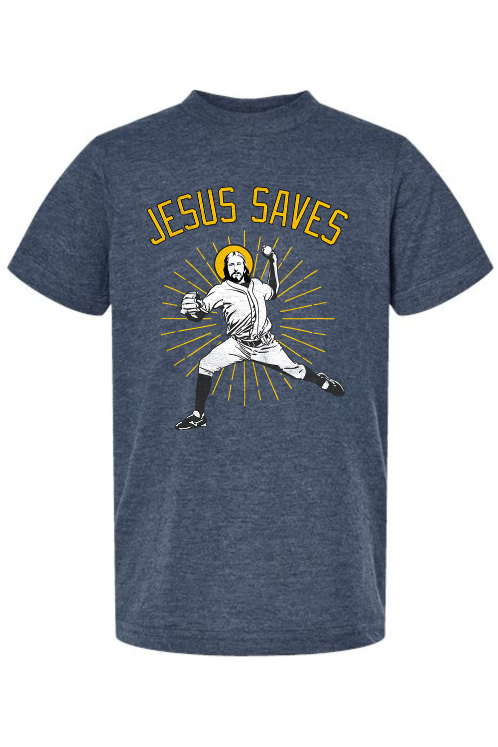 Jesus Saves (Baseball) - Kids T-Shirt