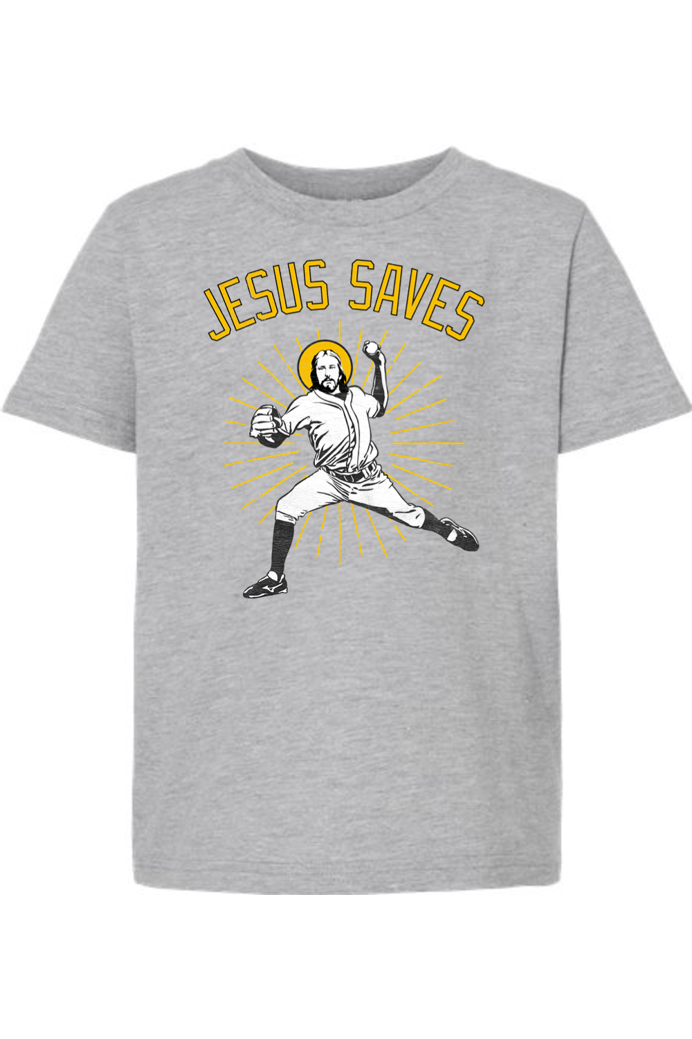 Jesus Saves (Baseball) - Kids T-Shirt