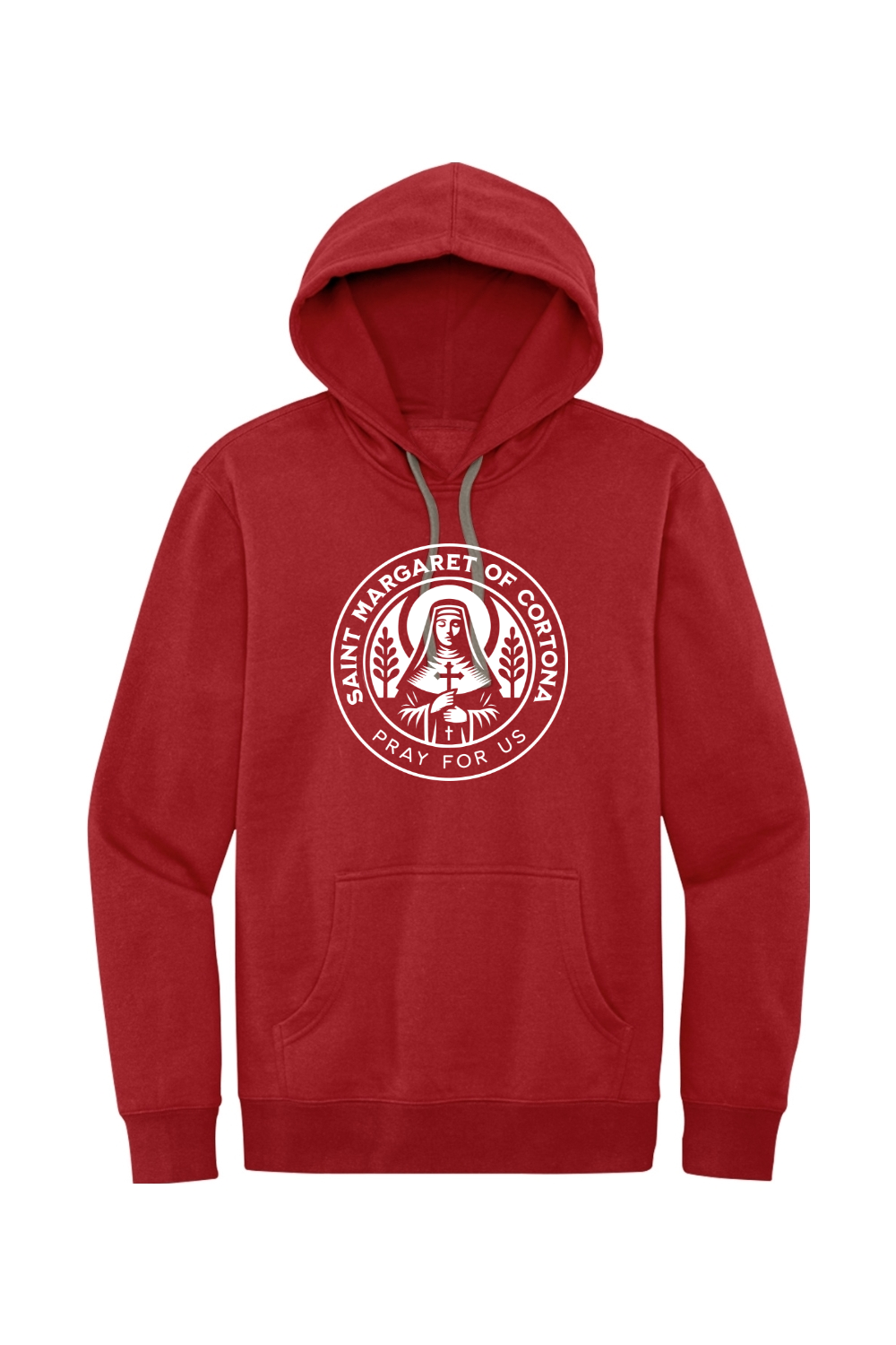 St. Margaret of Cortona - Pray for Us - Fleece Hoodie
