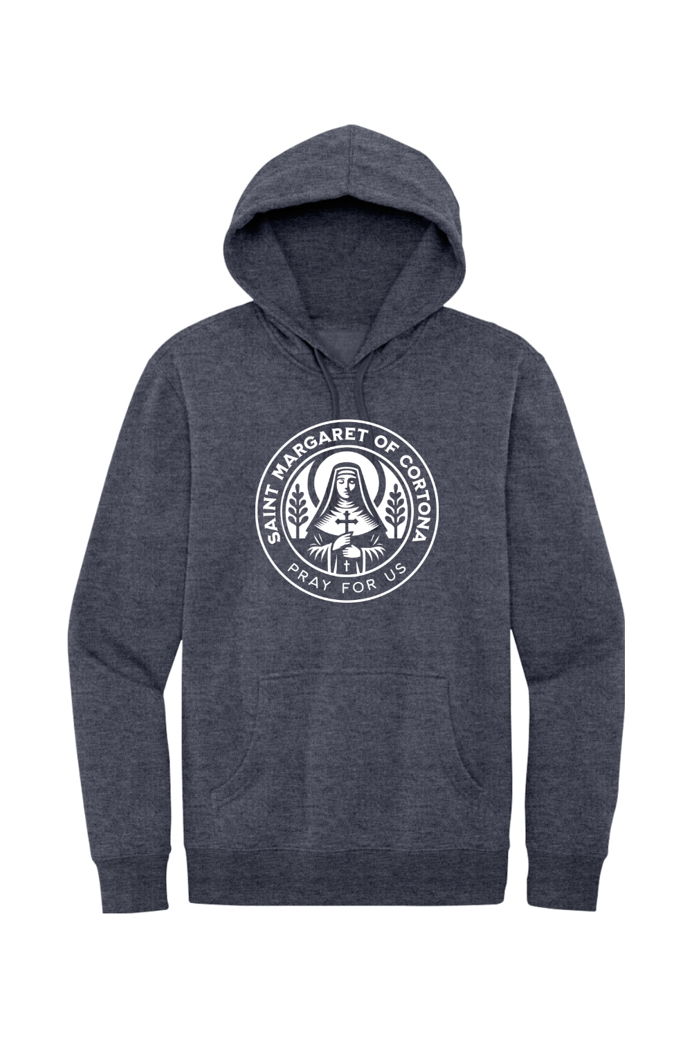 St. Margaret of Cortona - Pray for Us - Fleece Hoodie