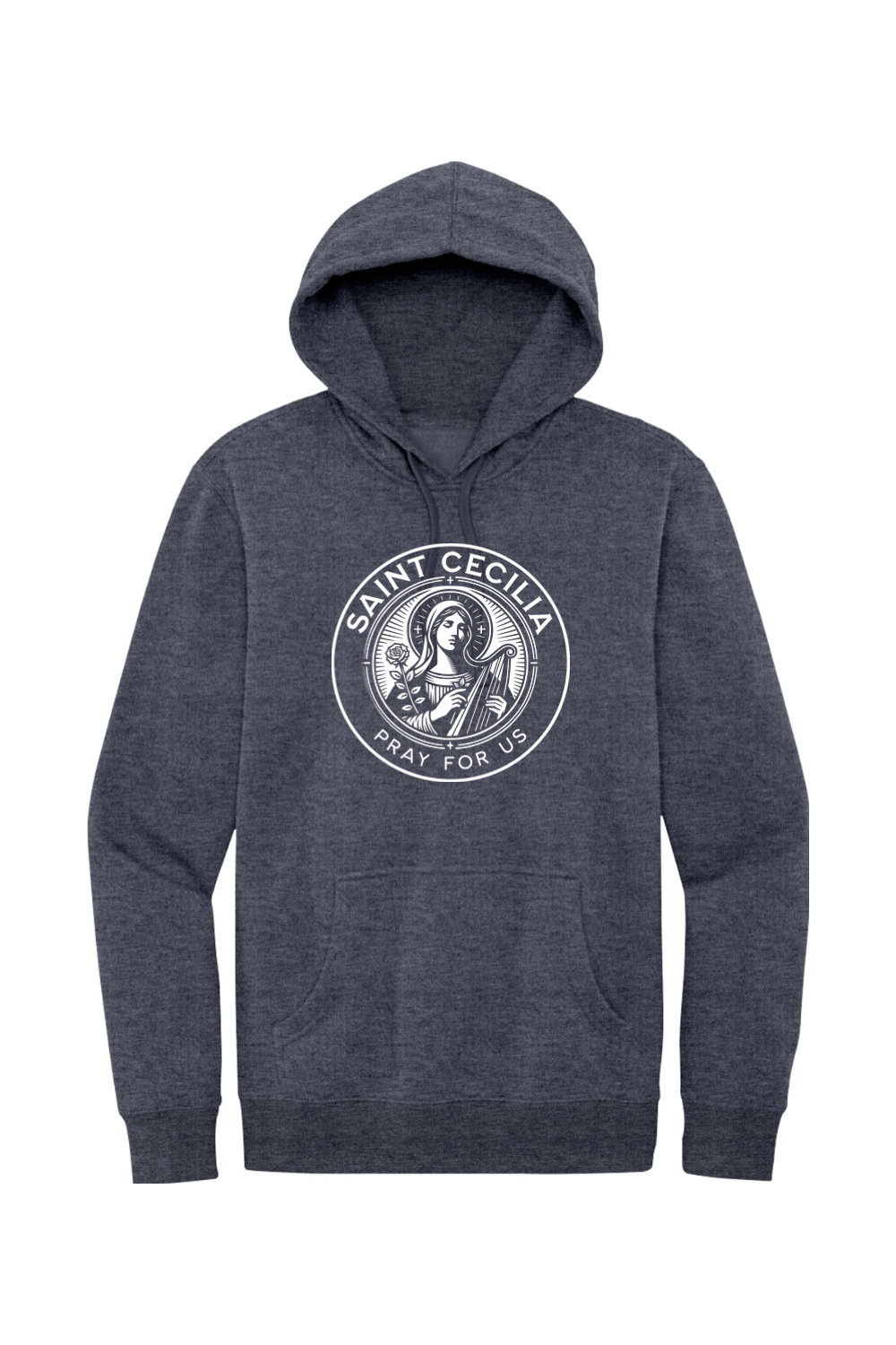 St. Cecilia - Pray For Us - Fleece Hoodie