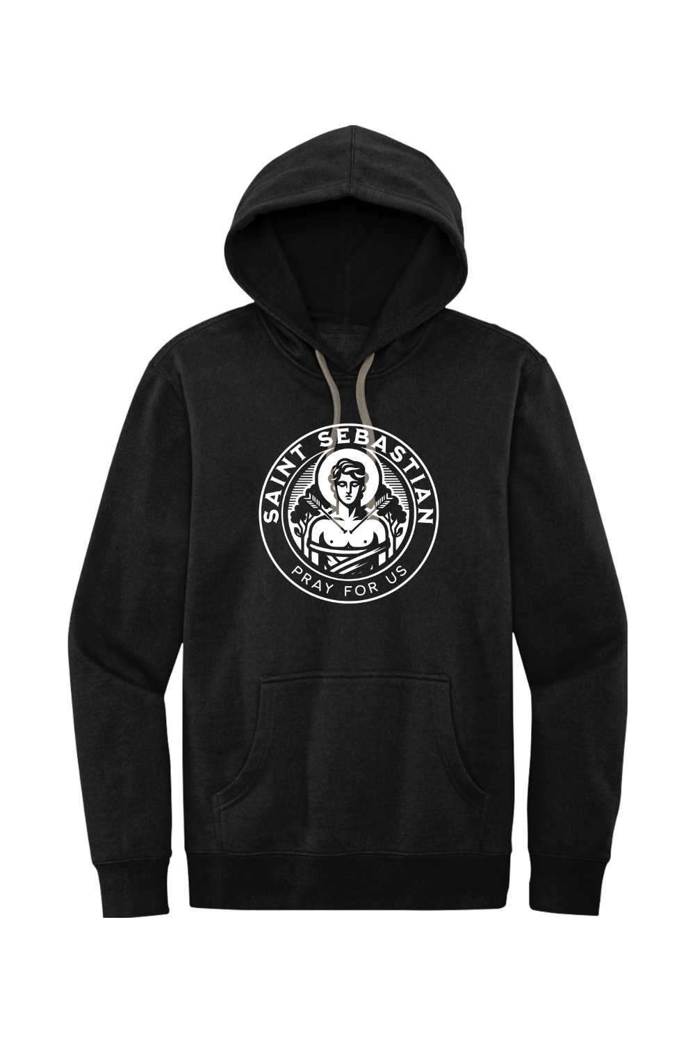St. Sebastian - Pray for Us - Fleece Hoodie