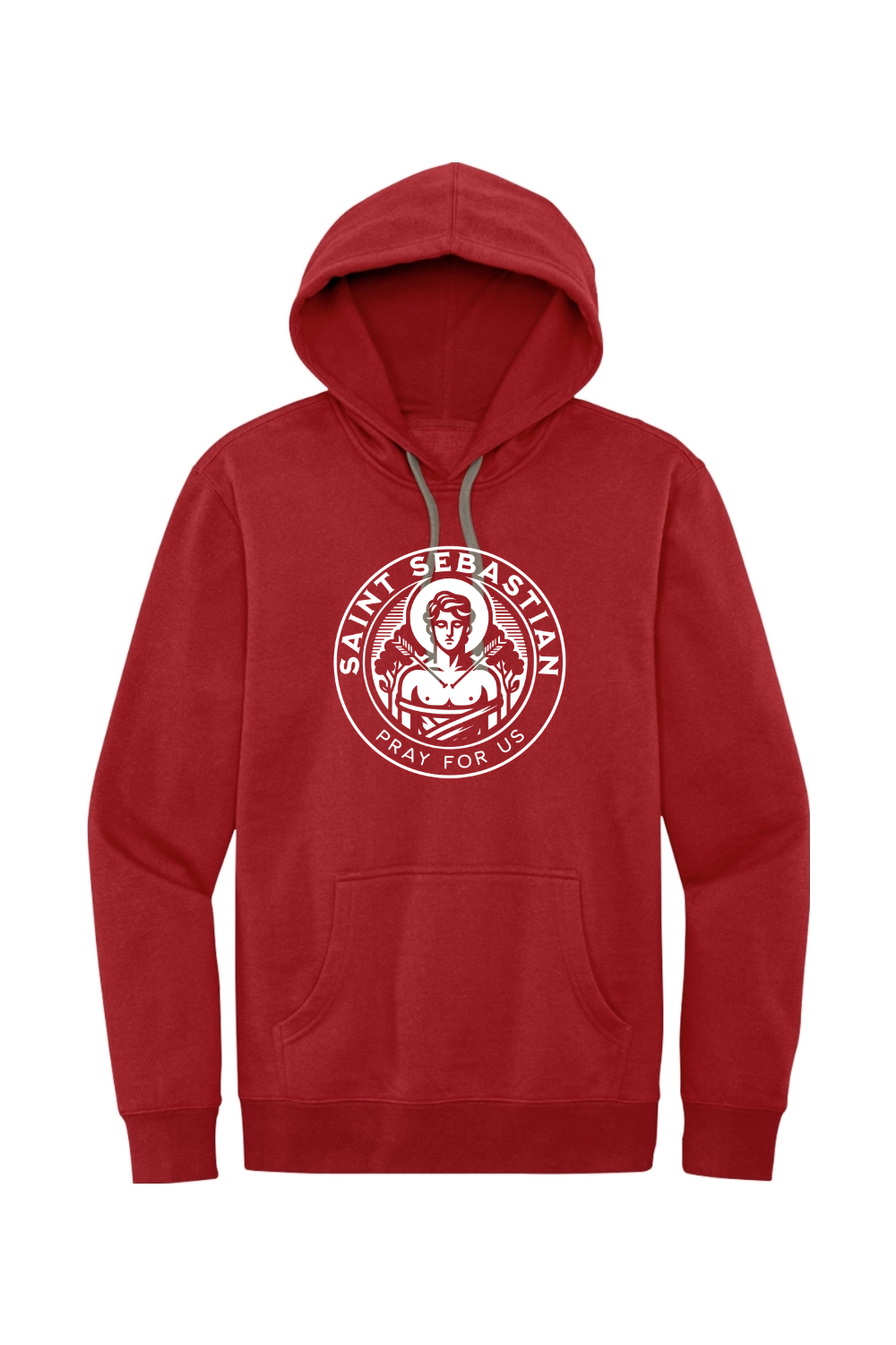 St. Sebastian - Pray for Us - Fleece Hoodie