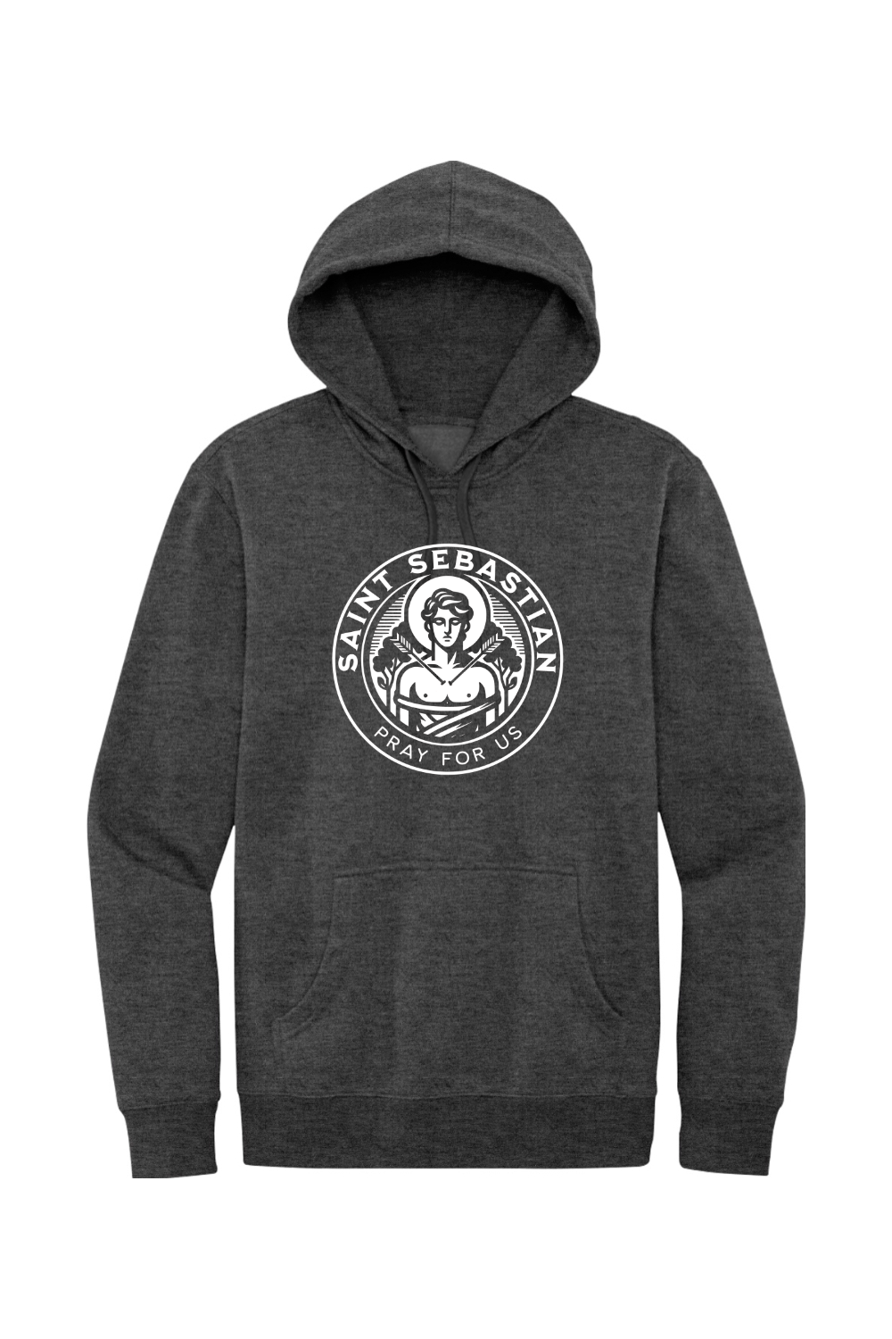 St. Sebastian - Pray for Us - Fleece Hoodie