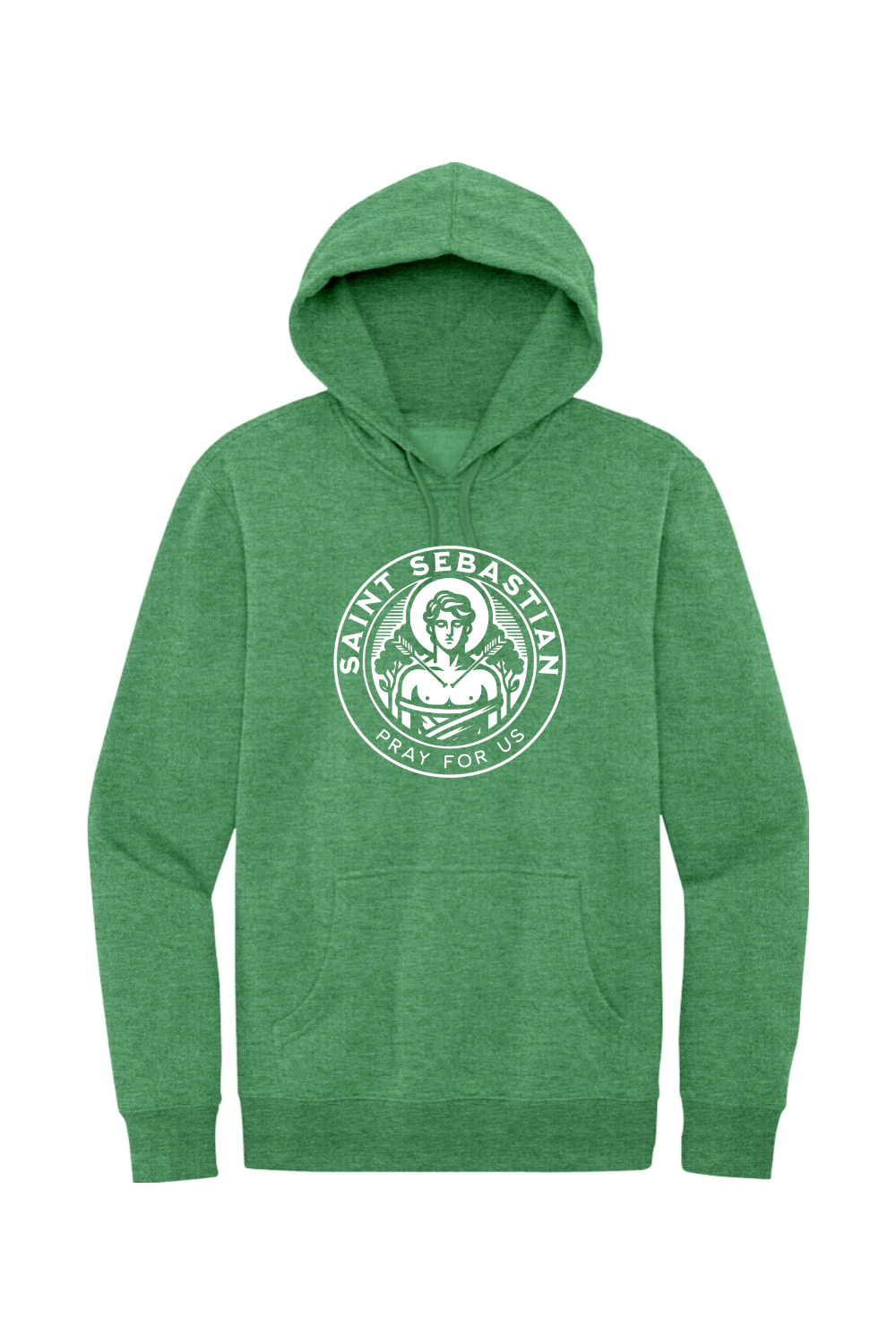 St. Sebastian - Pray for Us - Fleece Hoodie