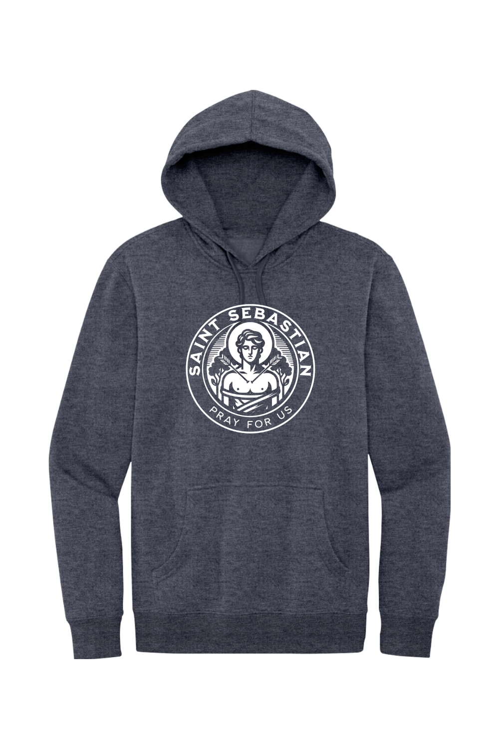 St. Sebastian - Pray for Us - Fleece Hoodie