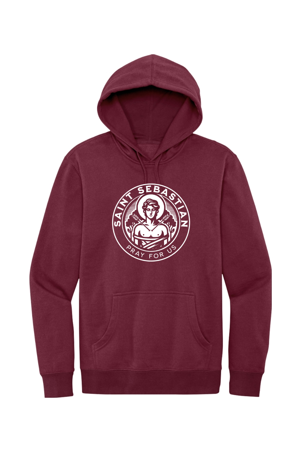 St. Sebastian - Pray for Us - Fleece Hoodie