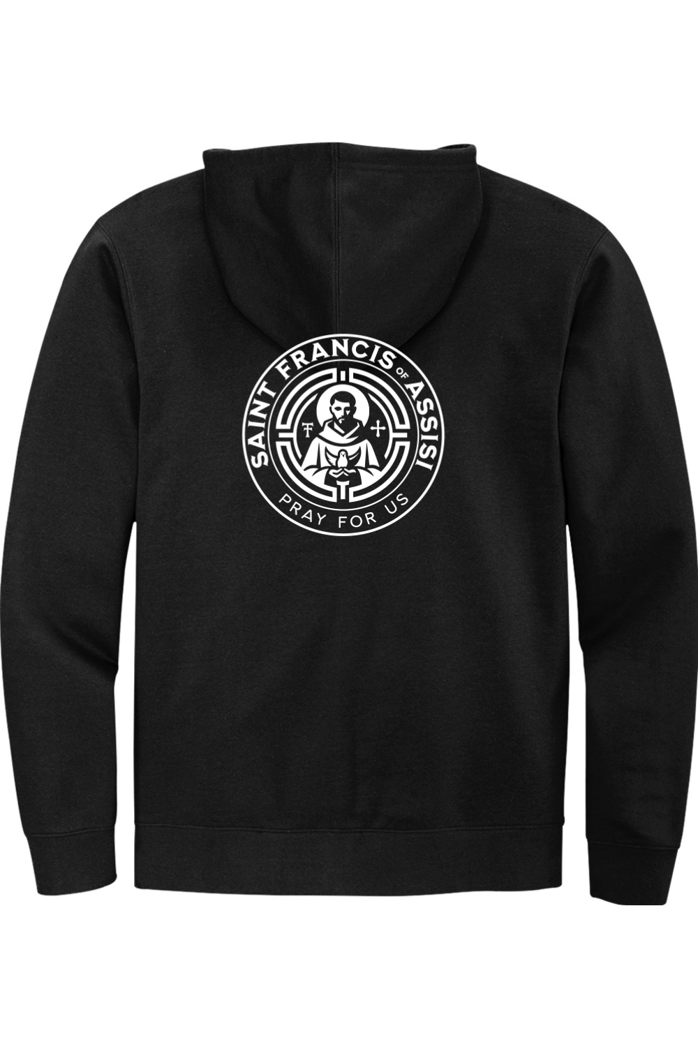 Saint Mother Cabrini/St. Francis of Assisi - Fleece Full-Zip Hoodie