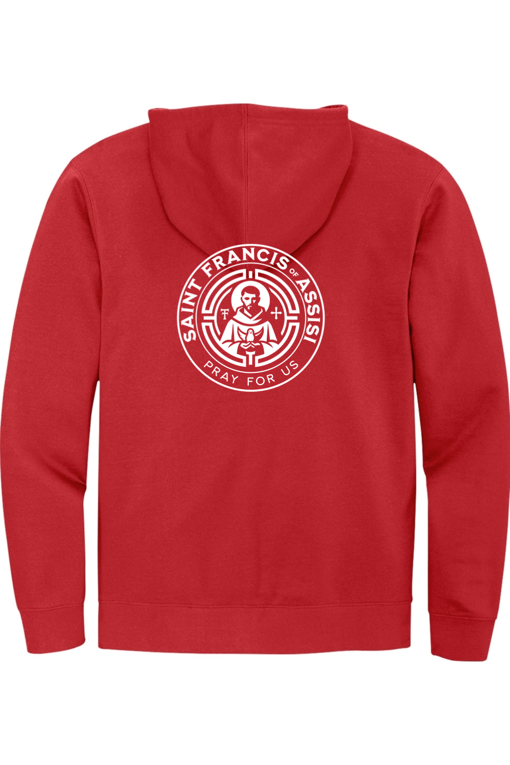 Saint Mother Cabrini/St. Francis of Assisi - Fleece Full-Zip Hoodie