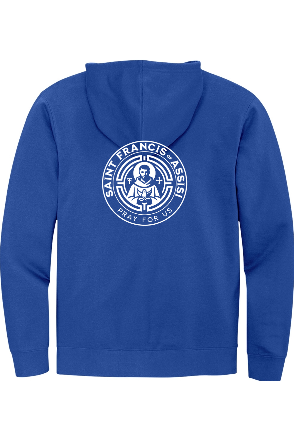 Saint Mother Cabrini/St. Francis of Assisi - Fleece Full-Zip Hoodie