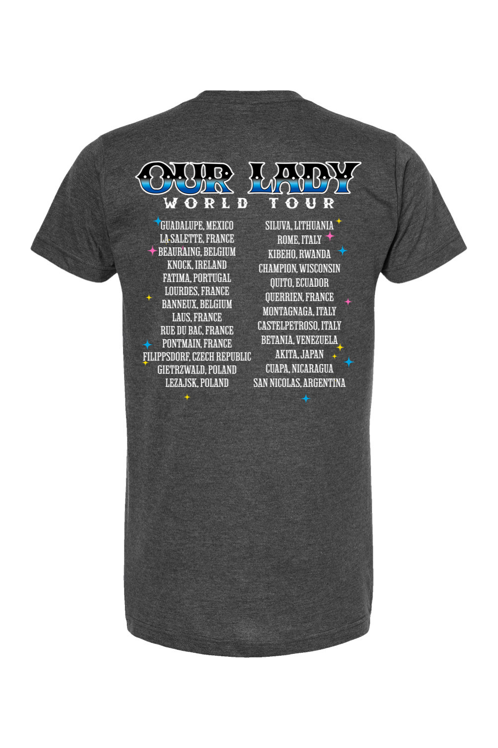 Our Lady World Tour - T-Shirt