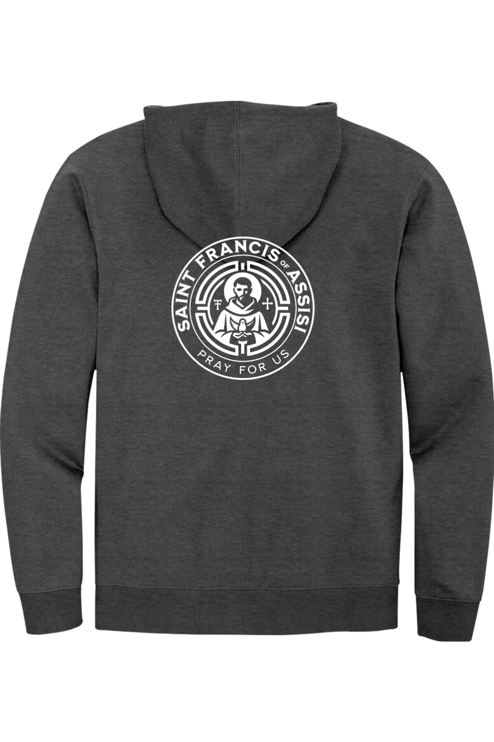 Saint Mother Cabrini/St. Francis of Assisi - Fleece Full-Zip Hoodie