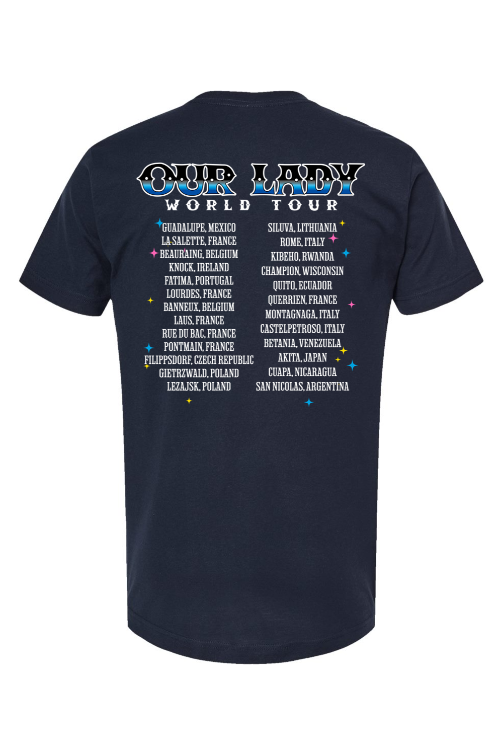 Our Lady World Tour - T-Shirt