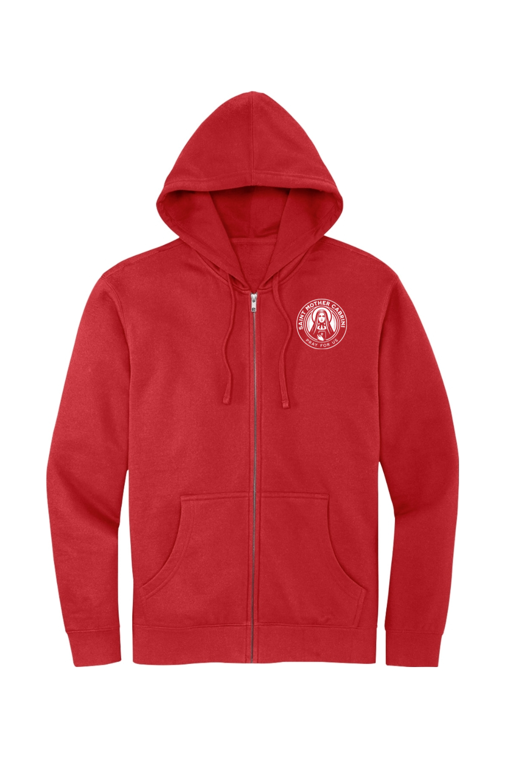 Saint Mother Cabrini/St. Francis of Assisi - Fleece Full-Zip Hoodie