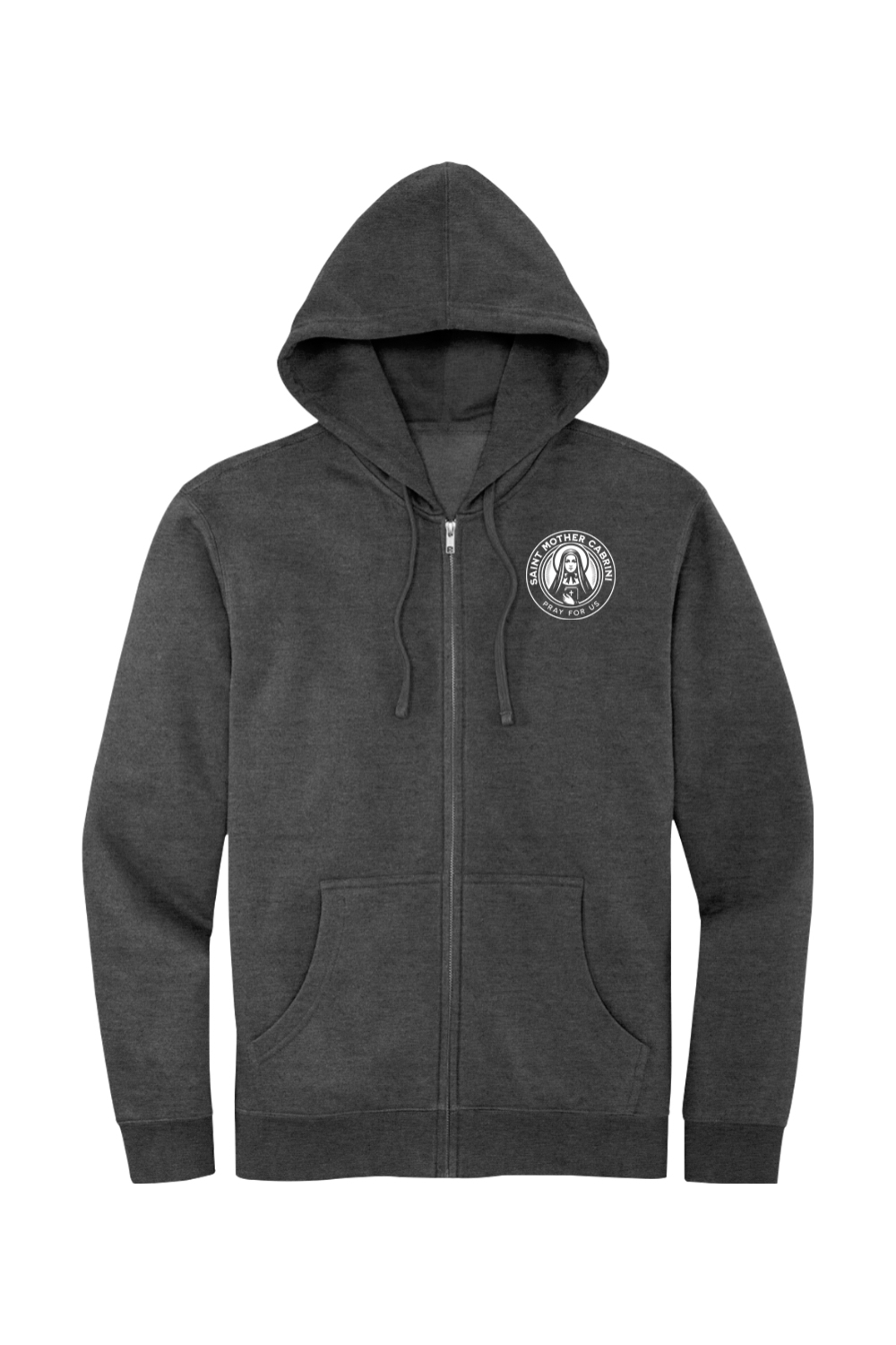 Saint Mother Cabrini/St. Francis of Assisi - Fleece Full-Zip Hoodie