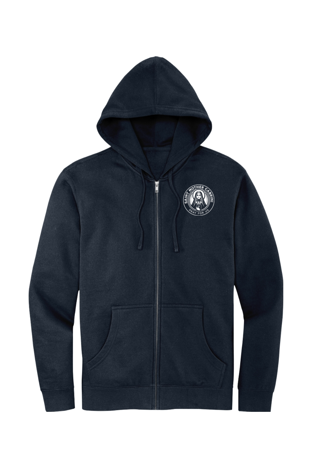 Saint Mother Cabrini/St. Francis of Assisi - Fleece Full-Zip Hoodie