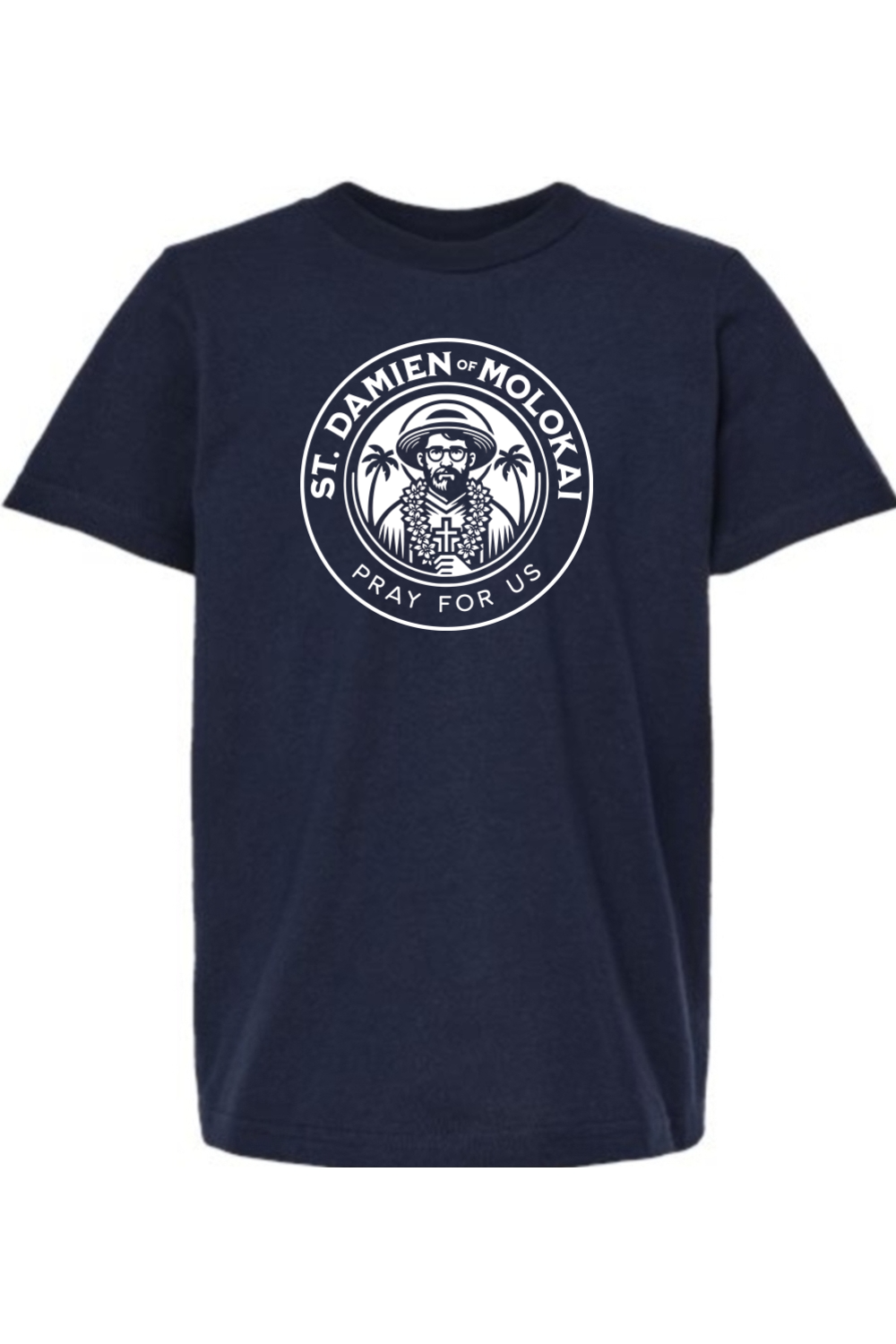 St. Damien of Molokai (Pray for Us) - Kids Tee