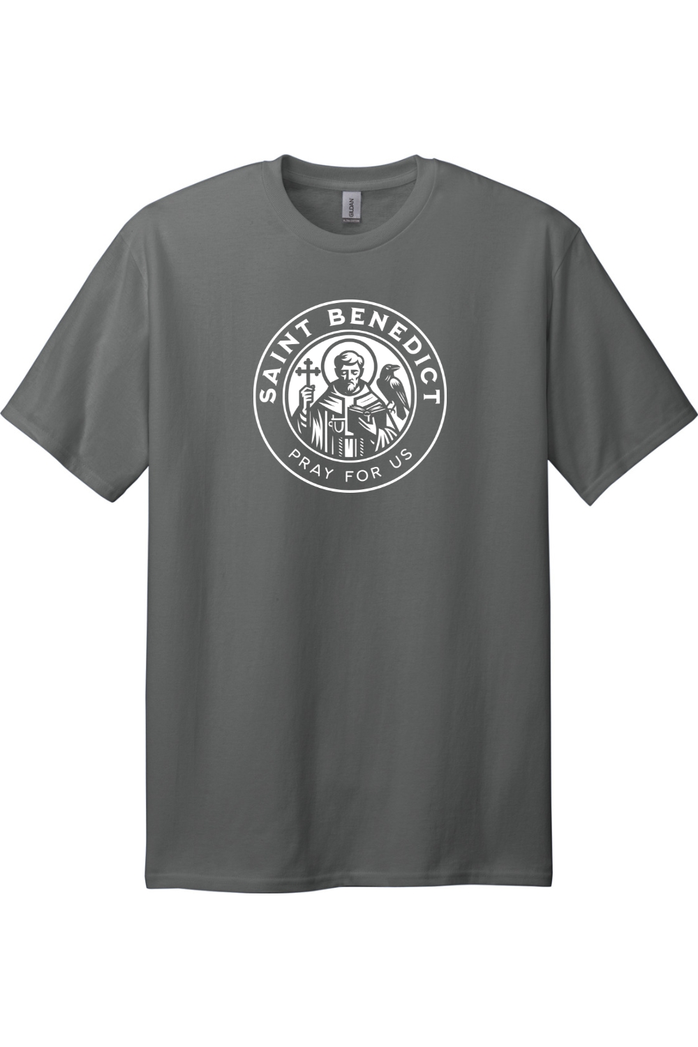 St. Benedict - Pray For Use - Tall Size Tee