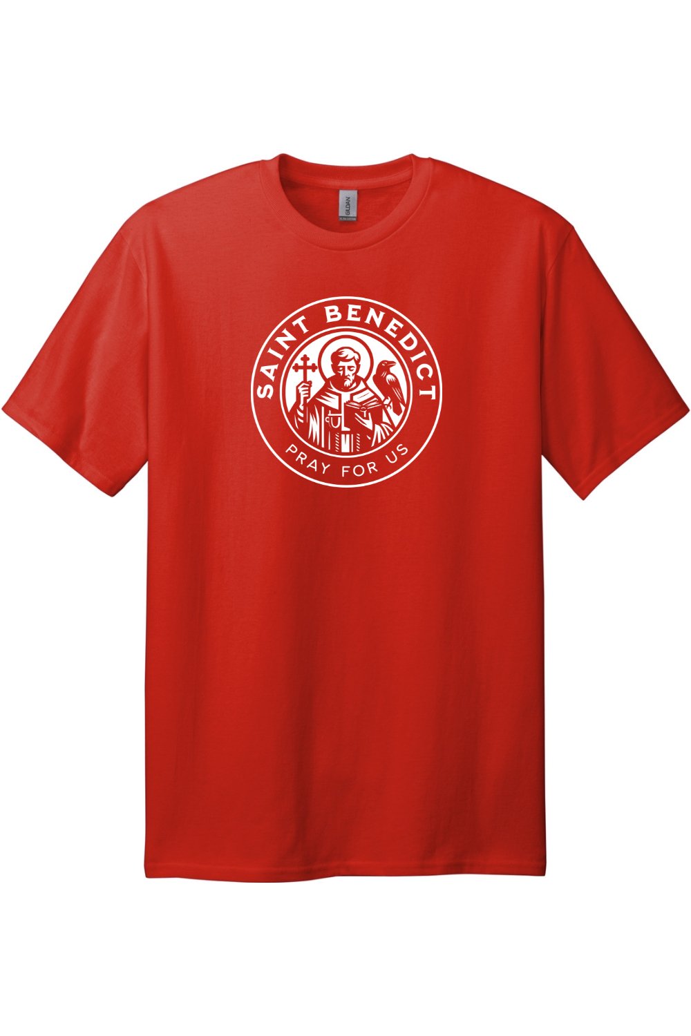 St. Benedict - Pray For Use - Tall Size Tee