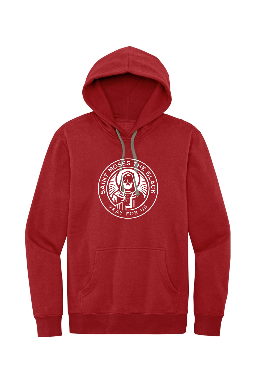 St. Moses the Black - Pray for Us - Fleece Hoodie