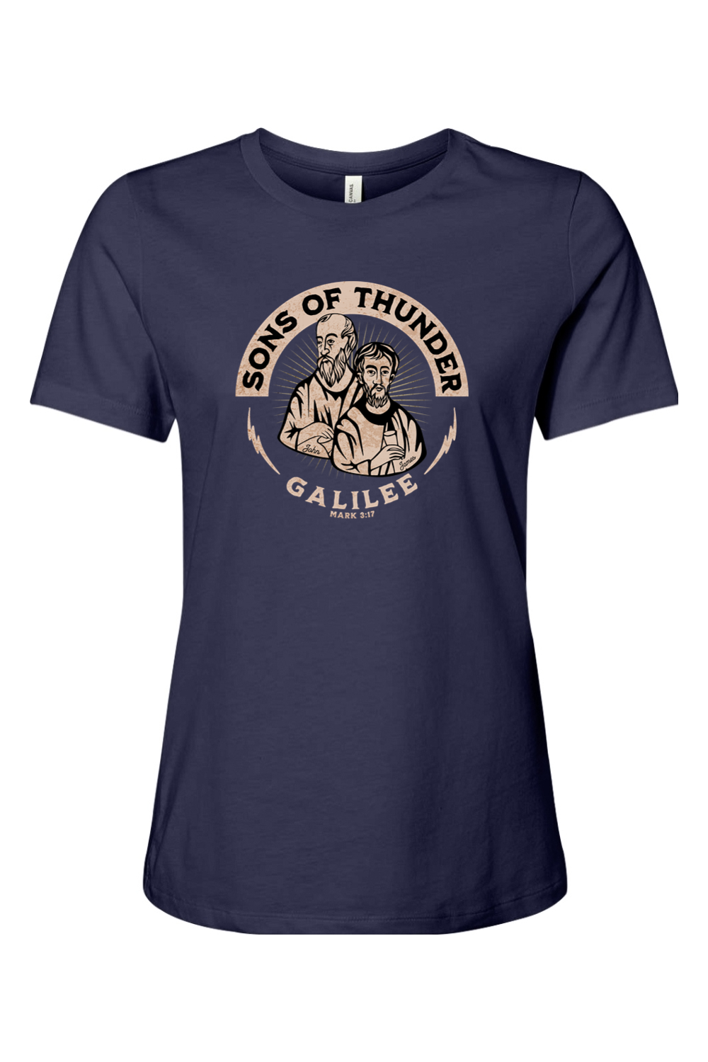Sons of Thunder - Apostles James and John - Ladies Tee