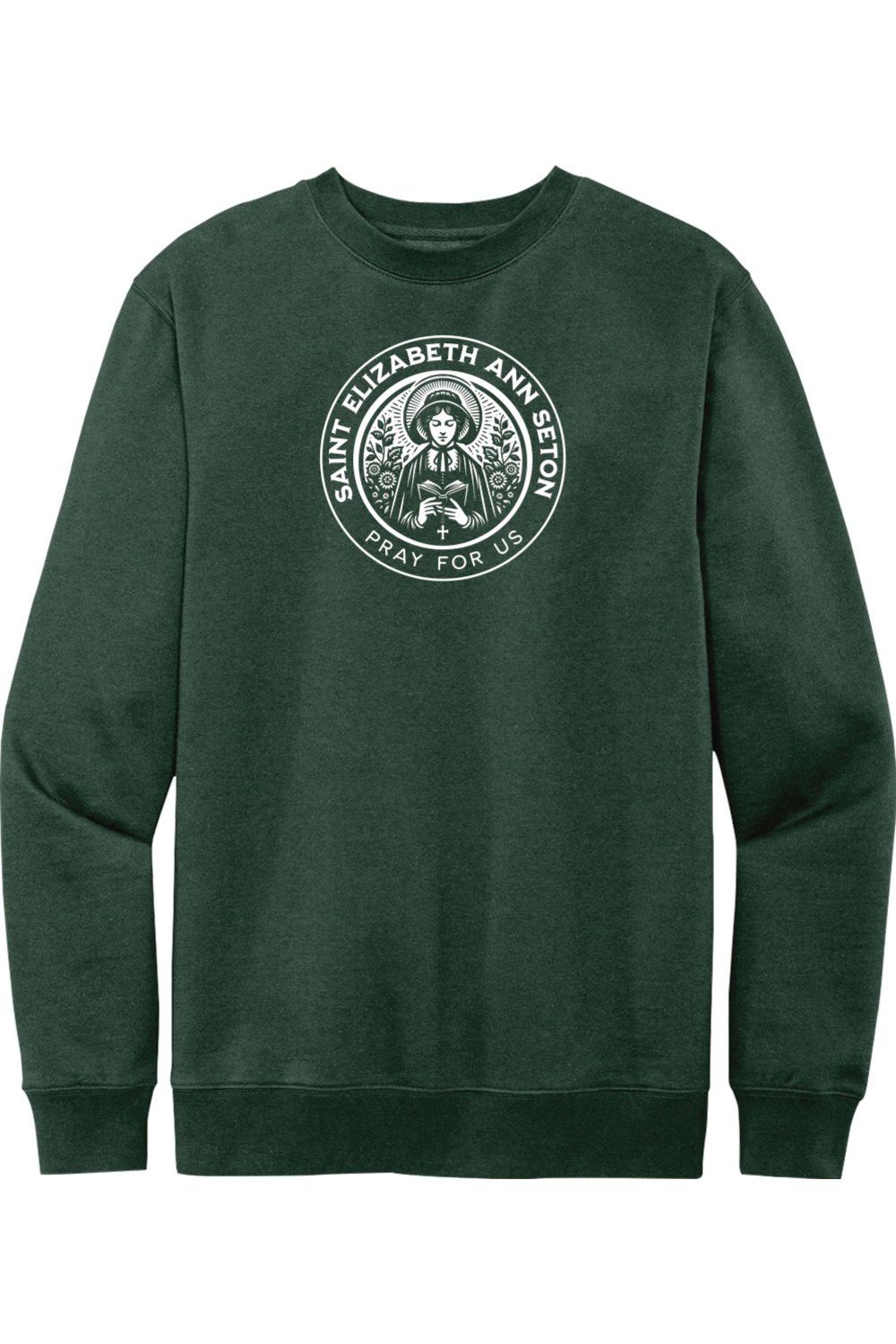 St. Elizabeth Ann Seton - Pray for Us - Crewneck Sweatshirt