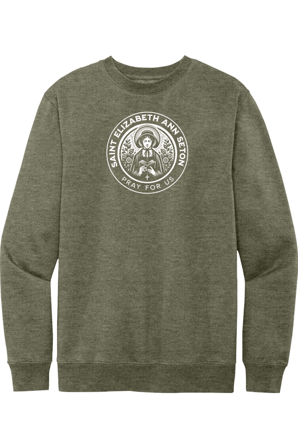 St. Elizabeth Ann Seton - Pray for Us - Crewneck Sweatshirt