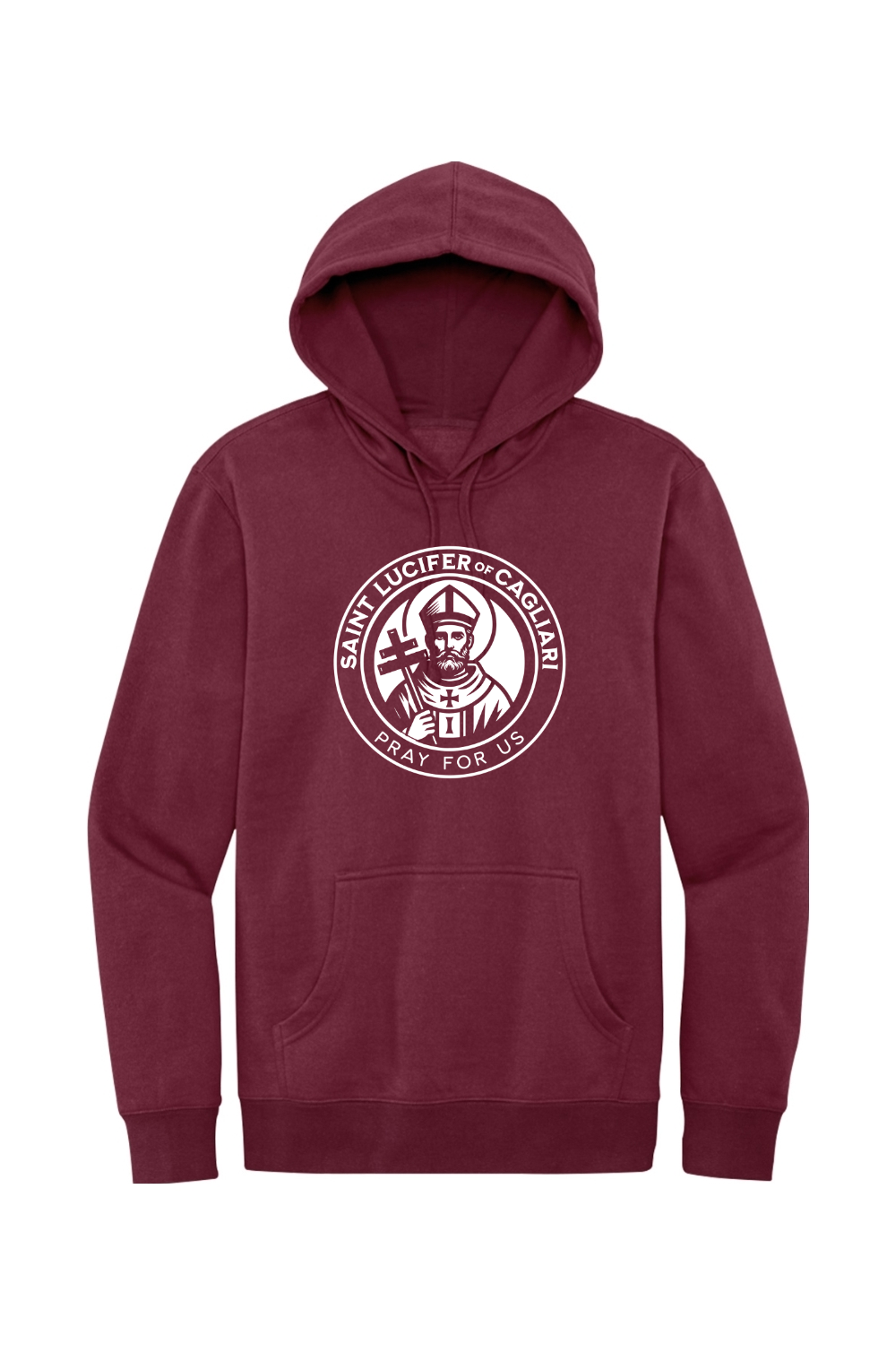 St. Lucifer of Cagliari - Pray for Us - Fleece Hoodie
