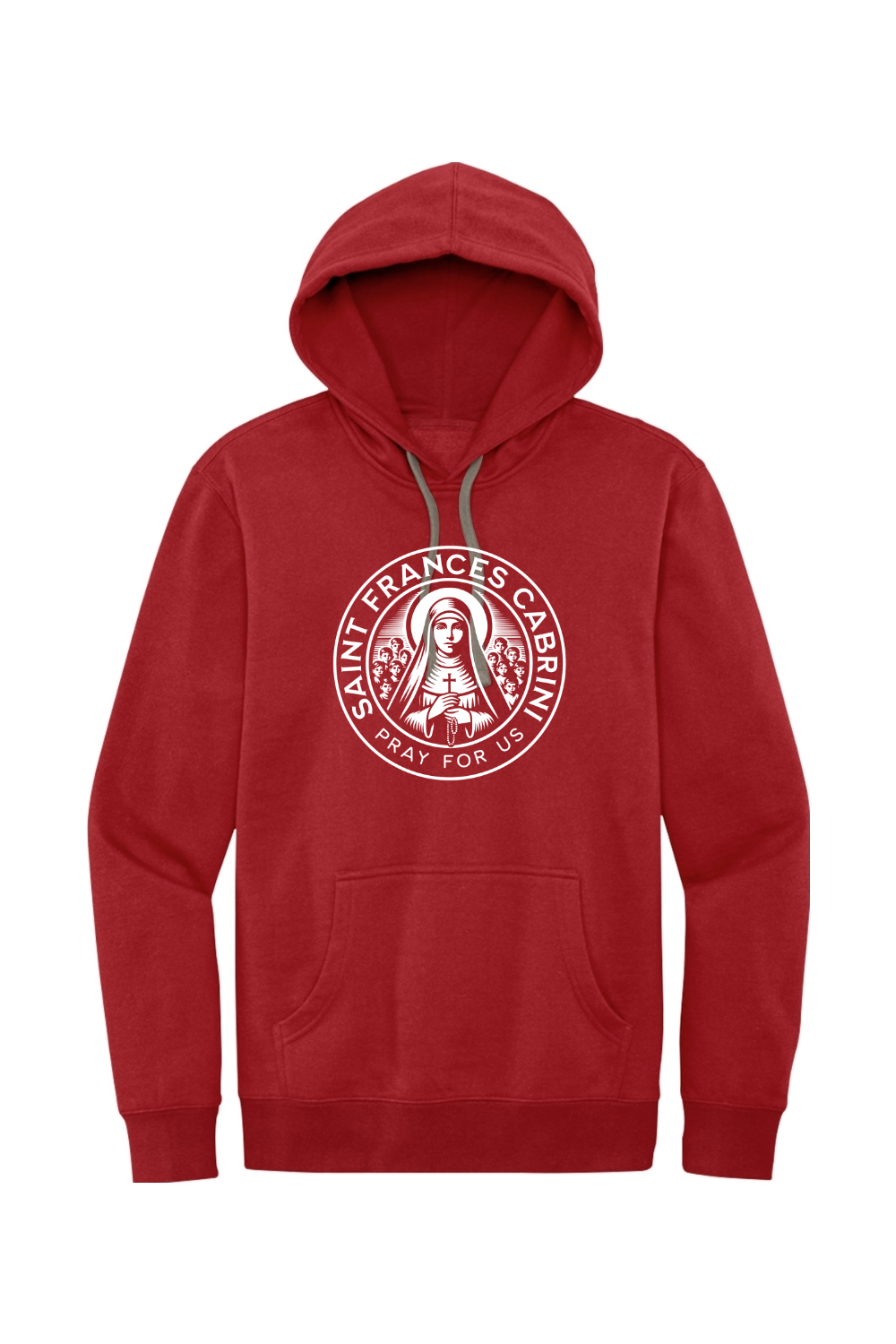 St. Frances Cabrini - Pray for Us - Fleece Hoodie