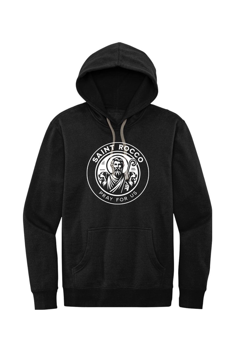 St. Rocco - Pray for Us - Fleece Hoodie