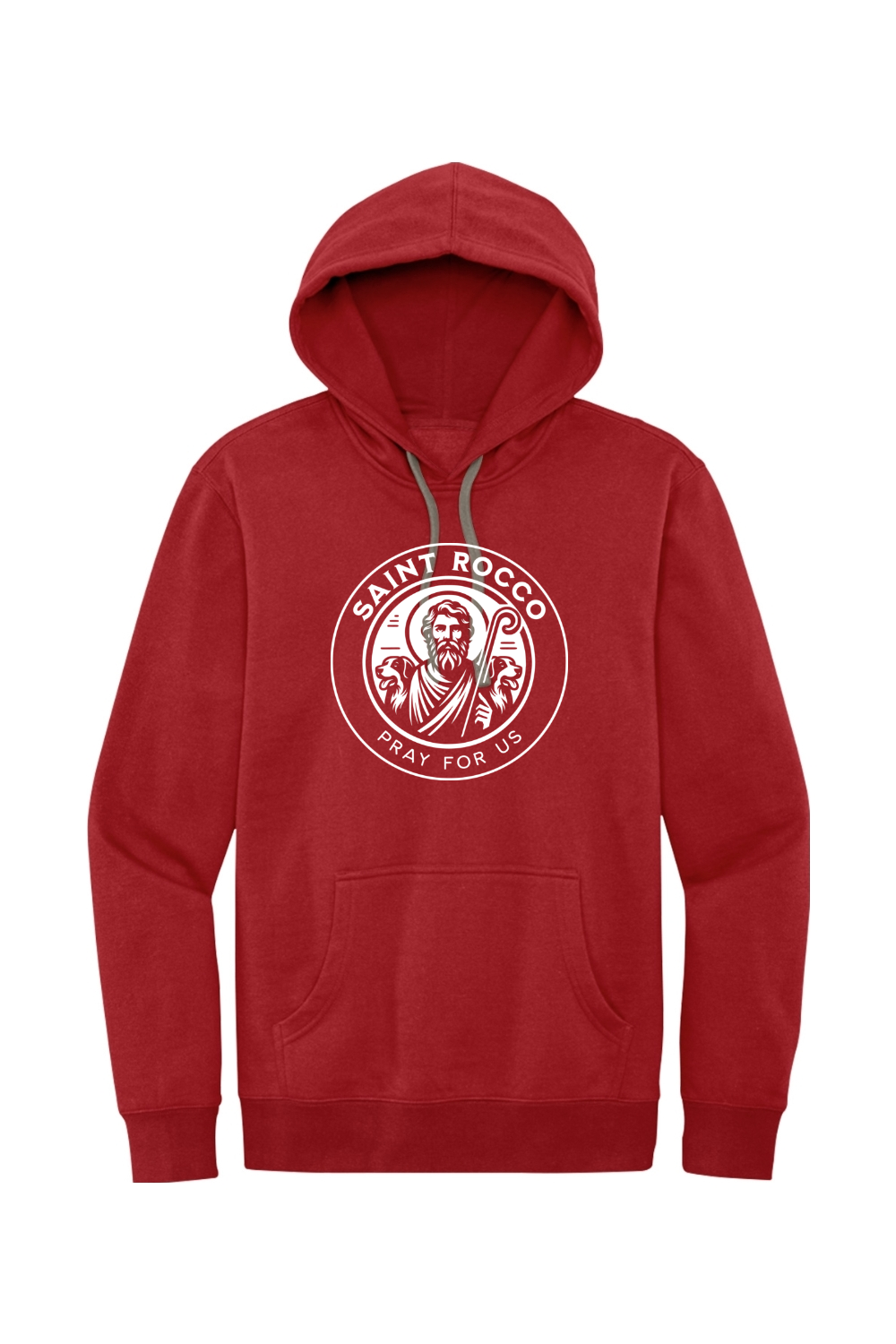 St. Rocco - Pray for Us - Fleece Hoodie