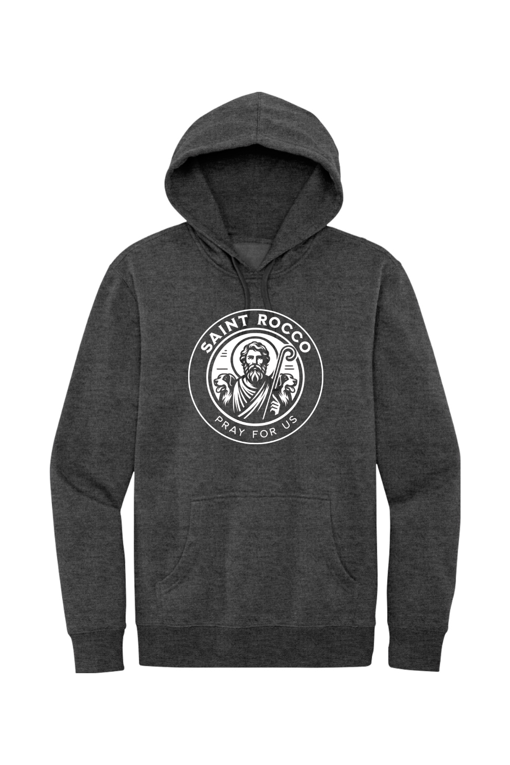 St. Rocco - Pray for Us - Fleece Hoodie