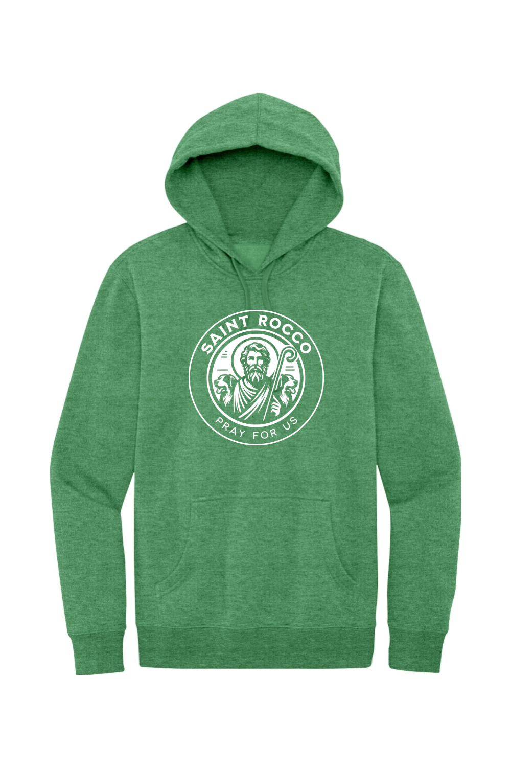 St. Rocco - Pray for Us - Fleece Hoodie