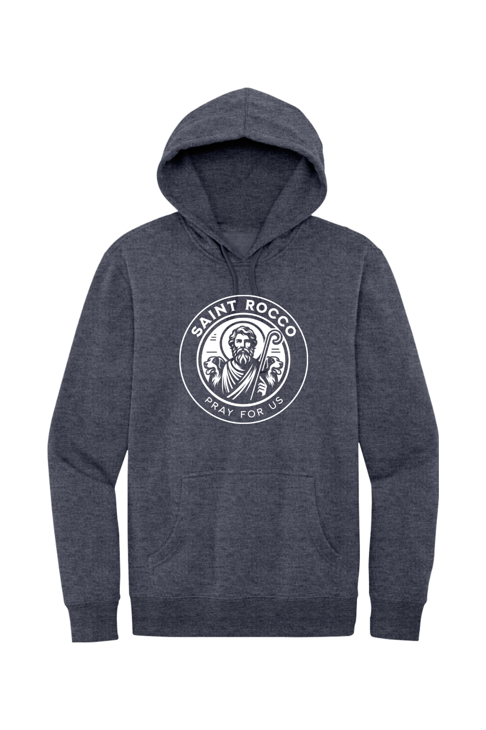 St. Rocco - Pray for Us - Fleece Hoodie
