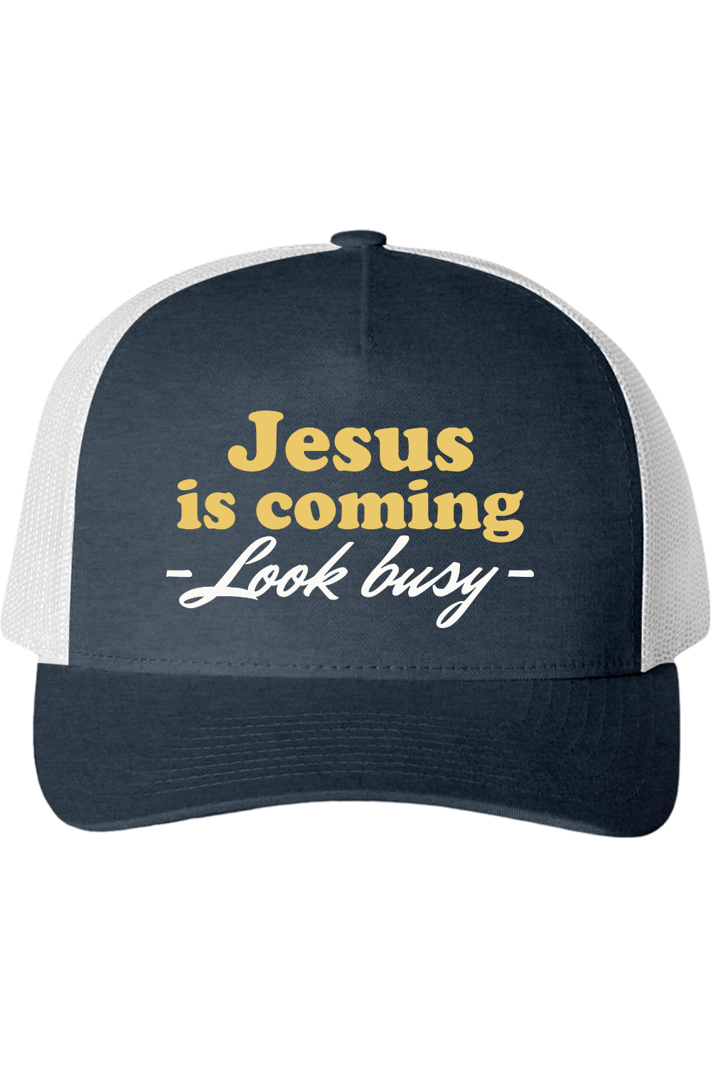 Jesus is Coming - Look Busy - Snapback Cap