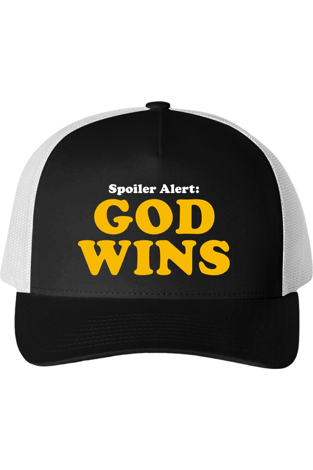 Spoiler Alert - God Wins - Snapback Cap