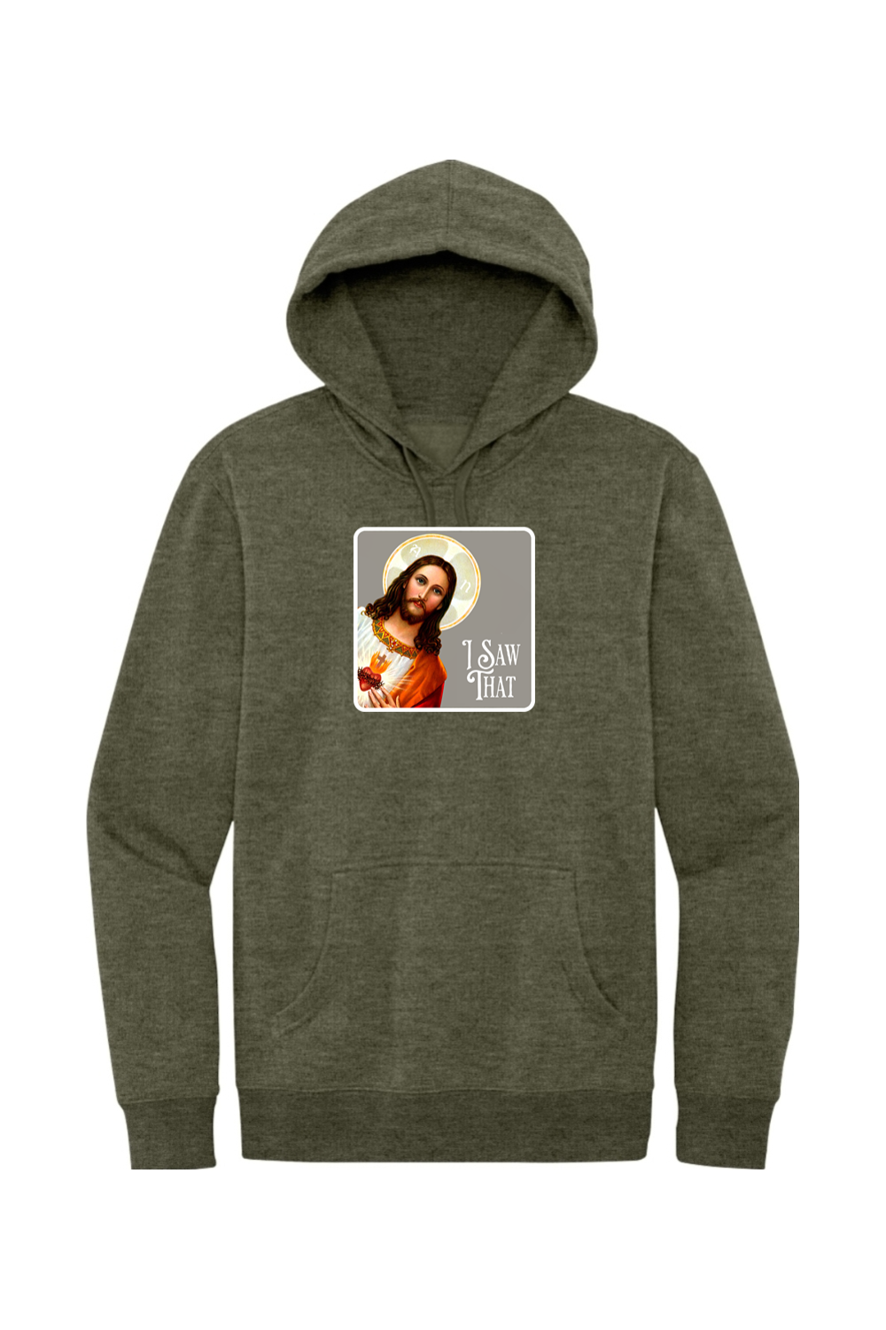 I Saw That (Jesus) - Fleece Hoodie