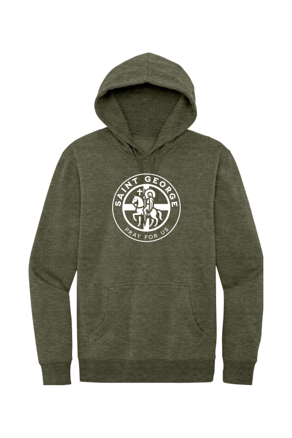 St. George (Pray for Us) - T-Shirt - Fleece Hoodie