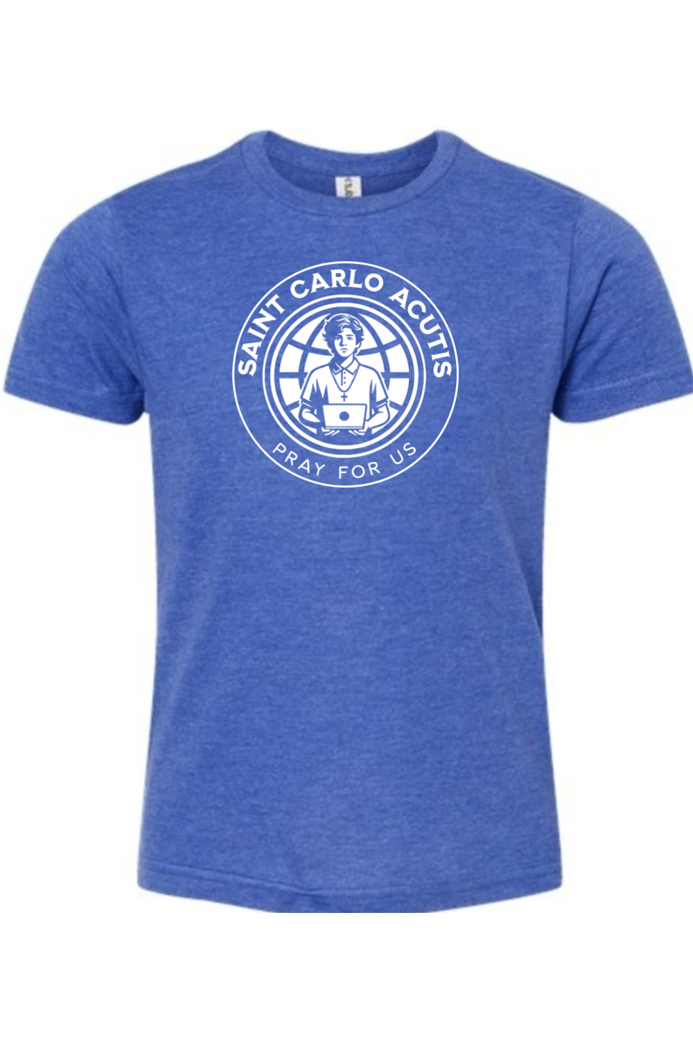 Saint Carlo Acutis (Pray for Us) - Kids Tee