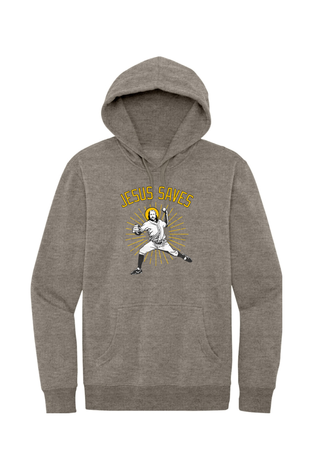 Jesus Saves (Baseball) - Fleece Hoodie