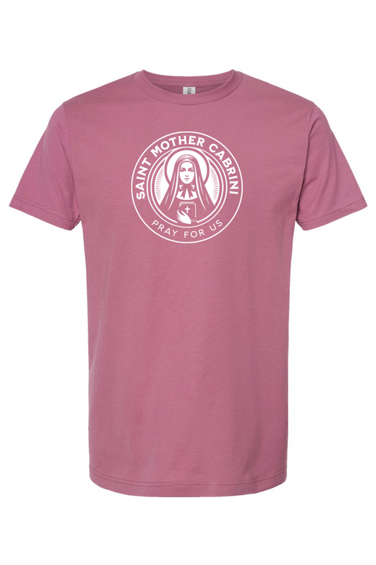 Saint Mother Cabrini (Pray for Us) - T-Shirt